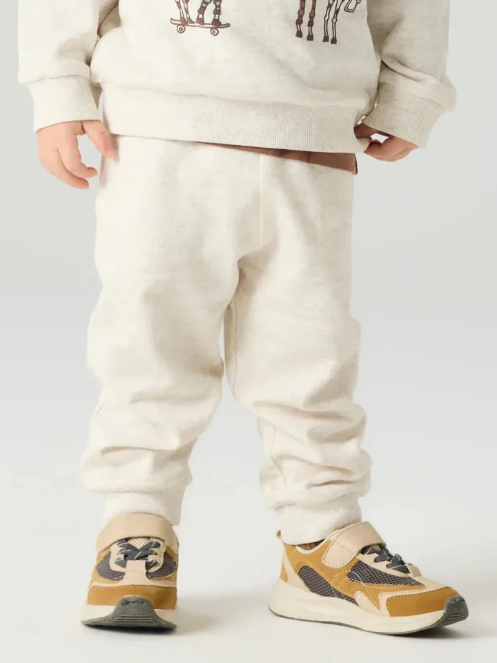 name it mini DENSON SWEAT PANT XNOOS - Peyote Melange | Torgunns Barneklær AS