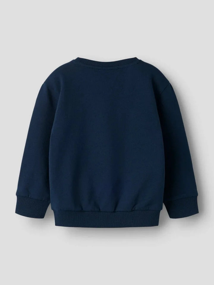 name it mini EMIL I LØNNEBERGET genser - Navy Blazer | Torgunns Barneklær AS