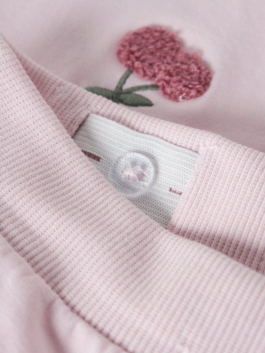 name it mini FAIRY LIGHT SWEAT PANT - Cradle Pink | Torgunns Barneklær AS