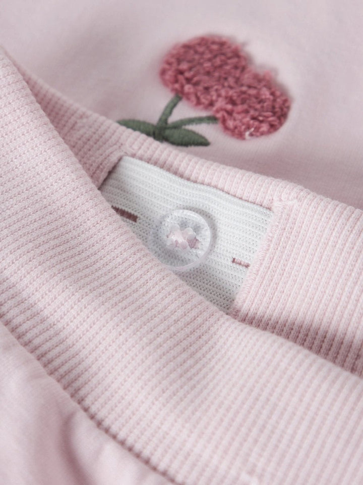 name it mini FAIRY LIGHT SWEAT PANT - Cradle Pink | Torgunns Barneklær AS