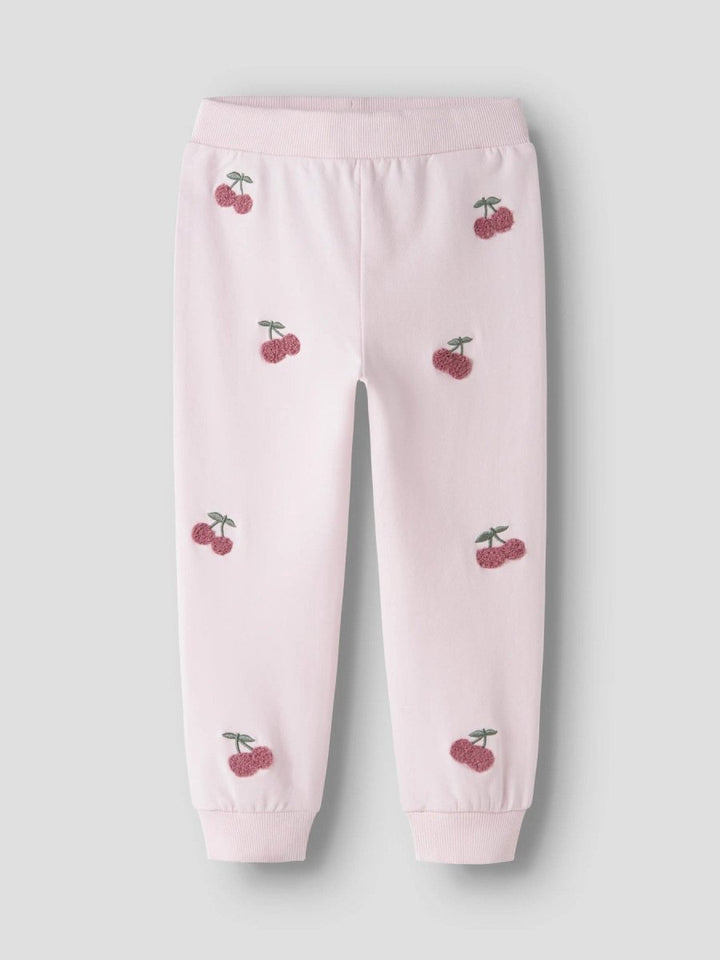 name it mini FAIRY LIGHT SWEAT PANT - Cradle Pink | Torgunns Barneklær AS