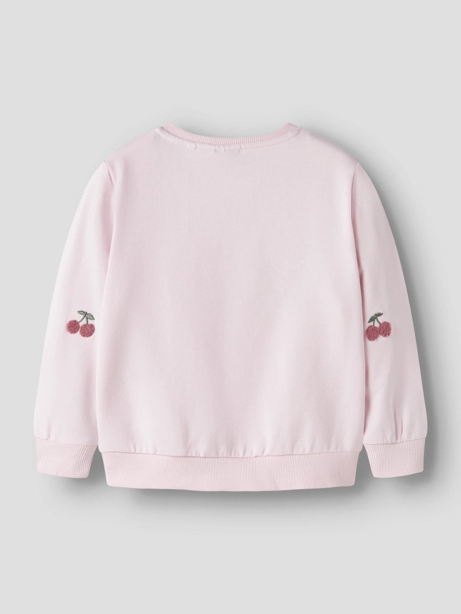 name it mini FAIRY LS LIGHT SWEAT - Cradle Pink | Torgunns Barneklær AS