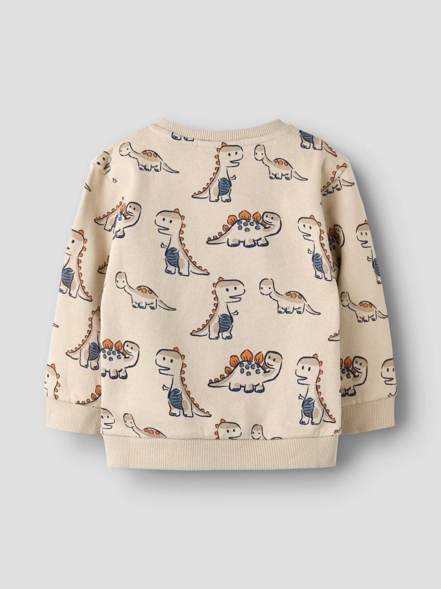 name it mini FIDINO LS SWEAT - Peyote | Torgunns Barneklær AS