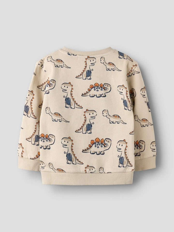 name it mini FIDINO LS SWEAT - Peyote | Torgunns Barneklær AS