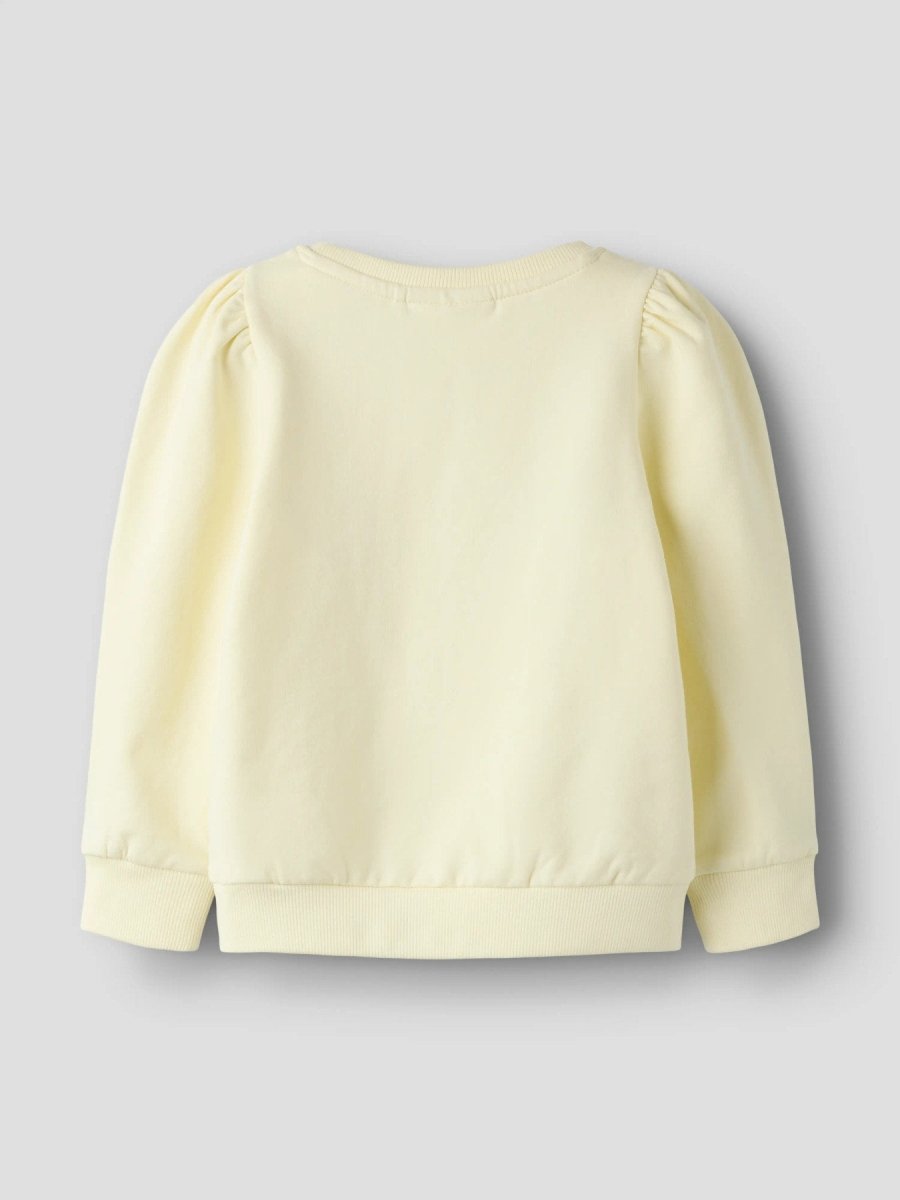 name it mini FILUKKA LS SWEAT - Pear Sorbet | Torgunns Barneklær AS