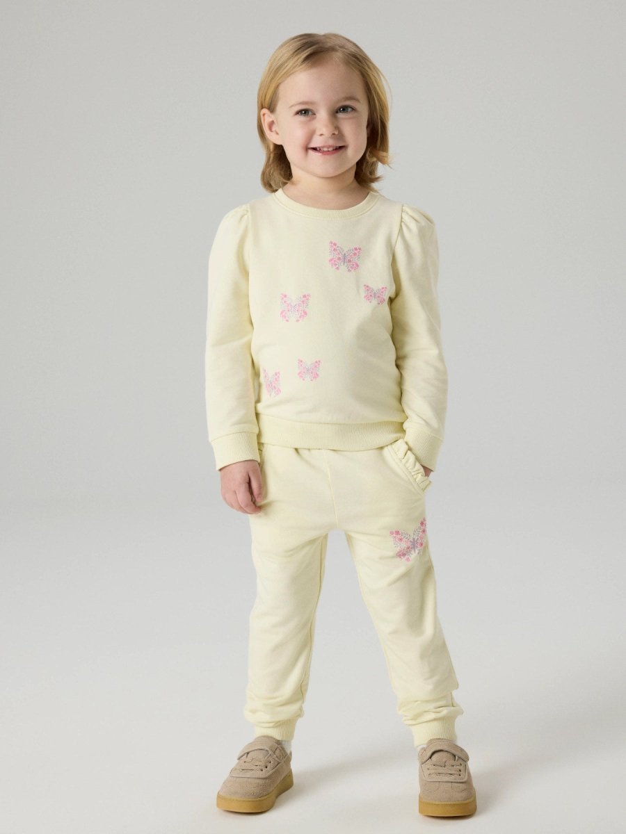 name it mini FILUKKA SWEAT PANT - Pear Sorbet | Torgunns Barneklær AS