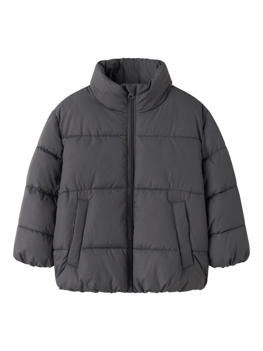 name it mini FORTY Pufferjakke - Blackened Pearl | Torgunns Barneklær AS
