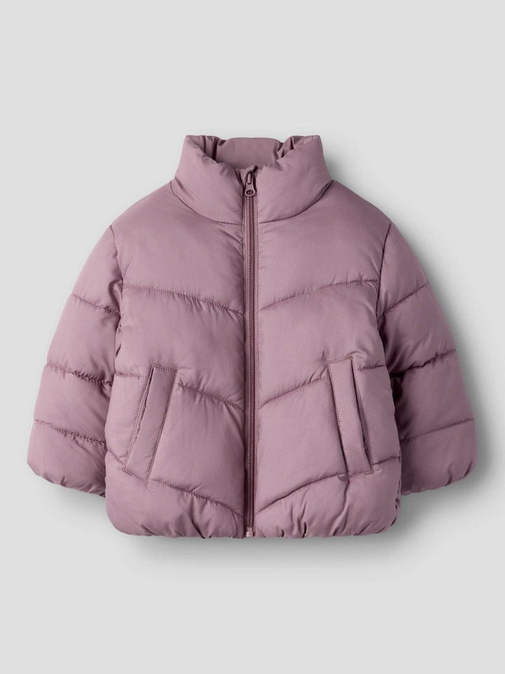 name it mini FORTY Pufferjakke - Wistful Mauve | Torgunns Barneklær AS
