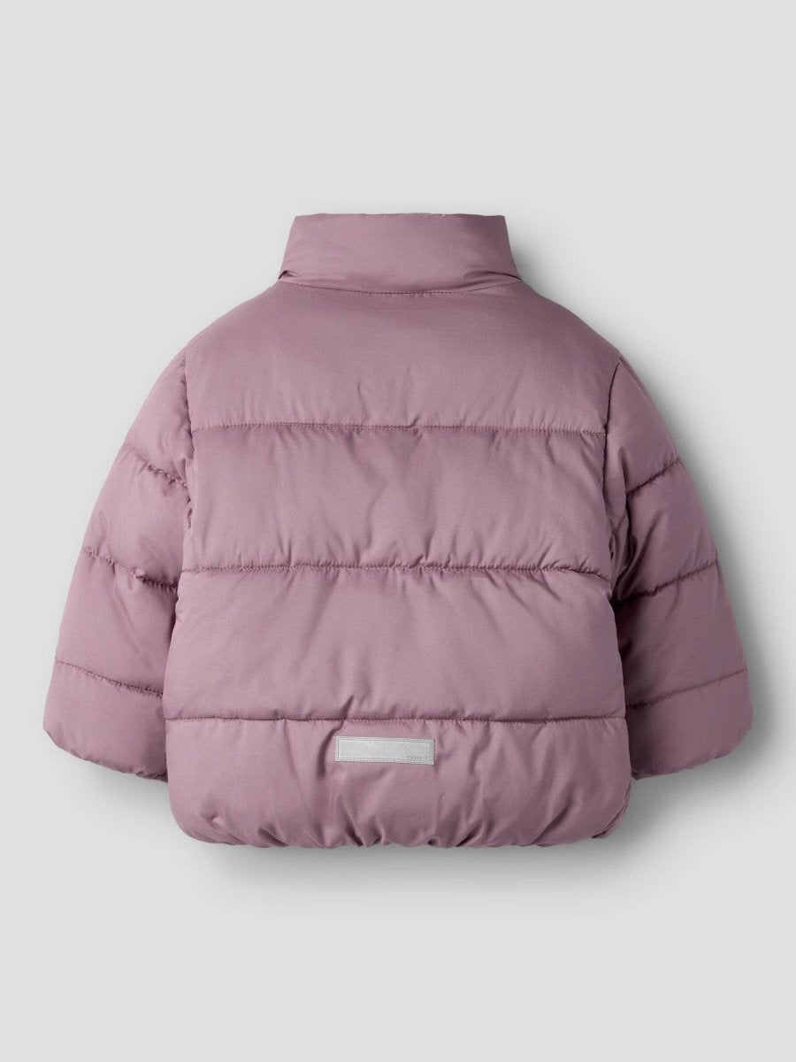 name it mini FORTY Pufferjakke - Wistful Mauve | Torgunns Barneklær AS