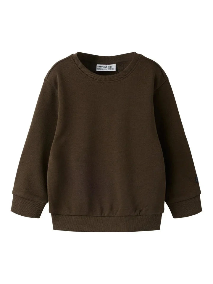 name it mini FRANCO LS SWEAT - Delicioso | Torgunns Barneklær AS