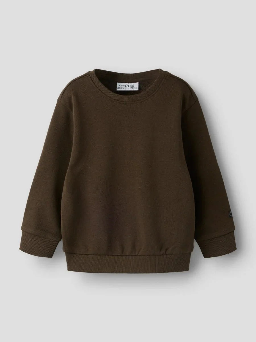 name it mini FRANCO LS SWEAT - Delicioso | Torgunns Barneklær AS