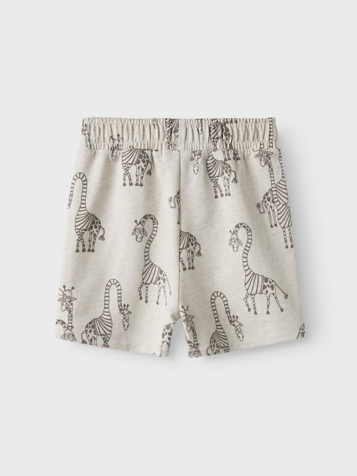 name it mini FREDDIE SWEAT SHORTS - Peyote Melange | Torgunns Barneklær AS