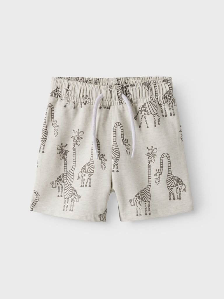 name it mini FREDDIE SWEAT SHORTS - Peyote Melange | Torgunns Barneklær AS