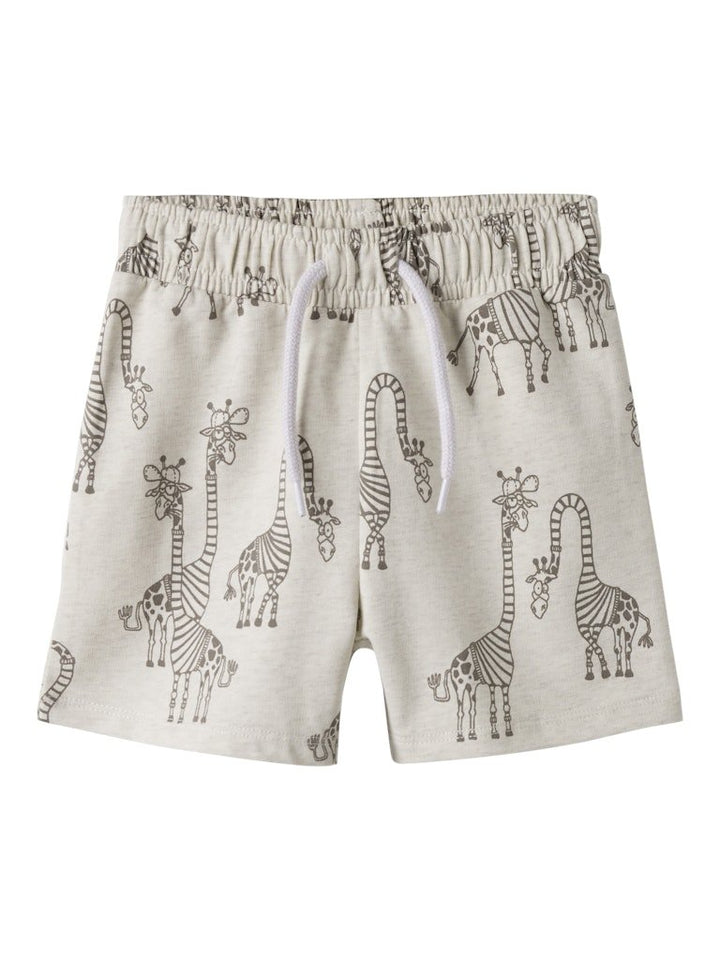 name it mini FREDDIE SWEAT SHORTS - Peyote Melange | Torgunns Barneklær AS