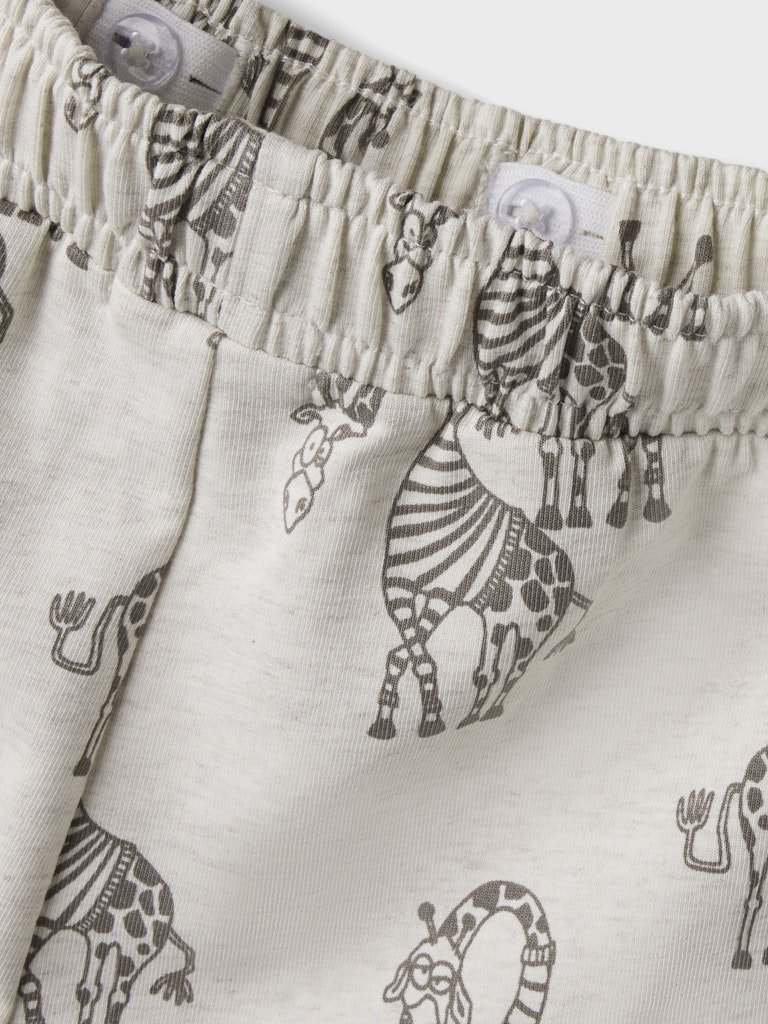 name it mini FREDDIE SWEAT SHORTS - Peyote Melange | Torgunns Barneklær AS