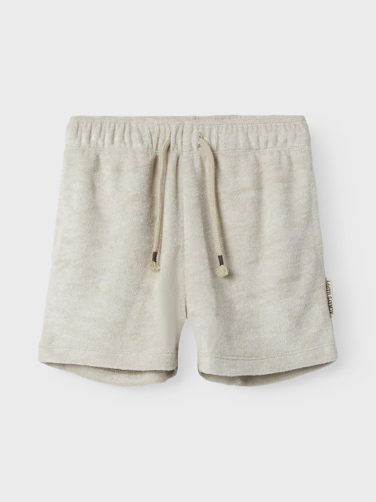 name it mini FREDE NREG TERRY SHORTS - Peyote | Torgunns Barneklær AS