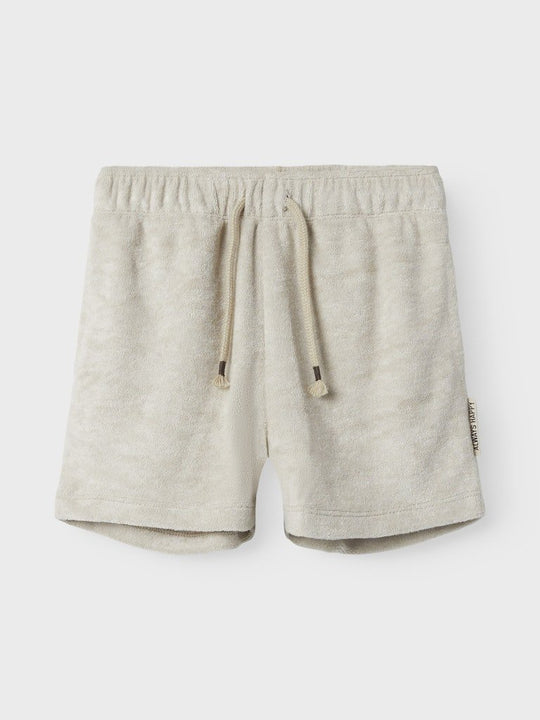 name it mini FREDE NREG TERRY SHORTS - Peyote | Torgunns Barneklær AS