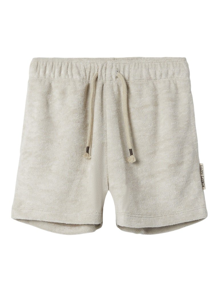 name it mini FREDE NREG TERRY SHORTS - Peyote | Torgunns Barneklær AS