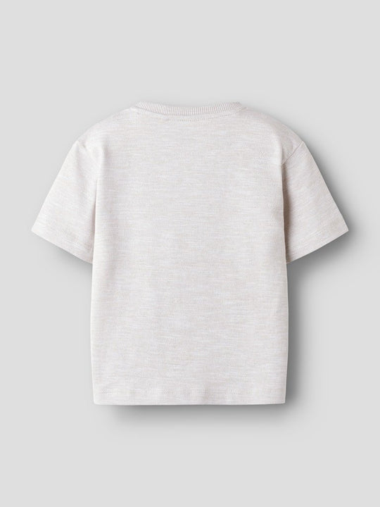 name it mini FREDERY SS T-shirt - Island Fossil | Torgunns Barneklær AS