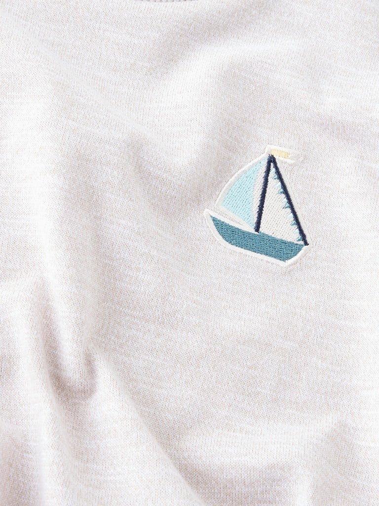 name it mini FREDERY SS T-shirt - Island Fossil | Torgunns Barneklær AS