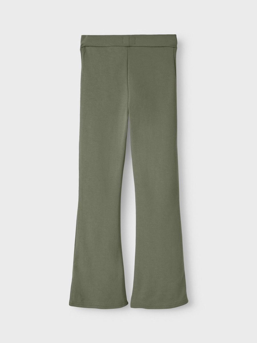 name it mini FRIKKALI BOOTCUT PANT NOOS - Deep Lichen Green | Torgunns Barneklær AS