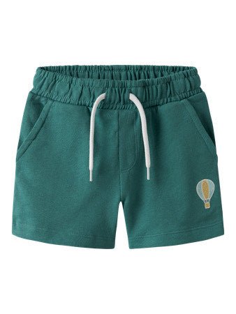 name it mini FRITZO NREG SWE SHORTS - Deep Jungle | Torgunns Barneklær AS