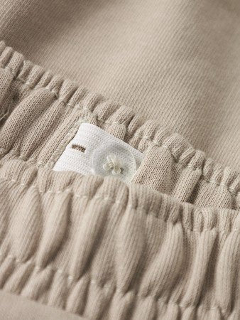name it mini FRITZO NREG SWE SHORTS - Island Fossil | Torgunns Barneklær AS