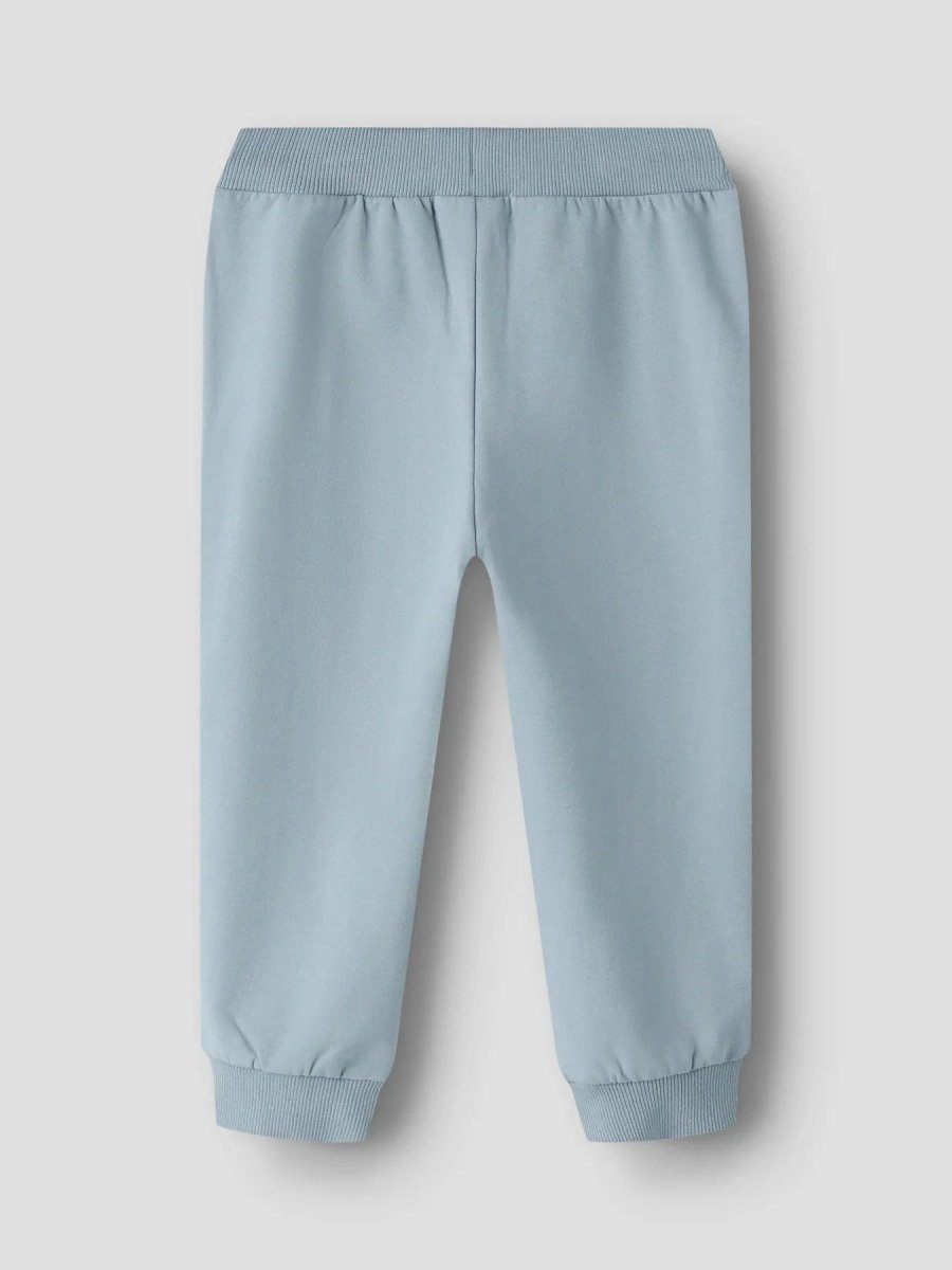 name it mini HALVOR TRAKTOR SWEAT PANT - Blue Fog | Torgunns Barneklær AS
