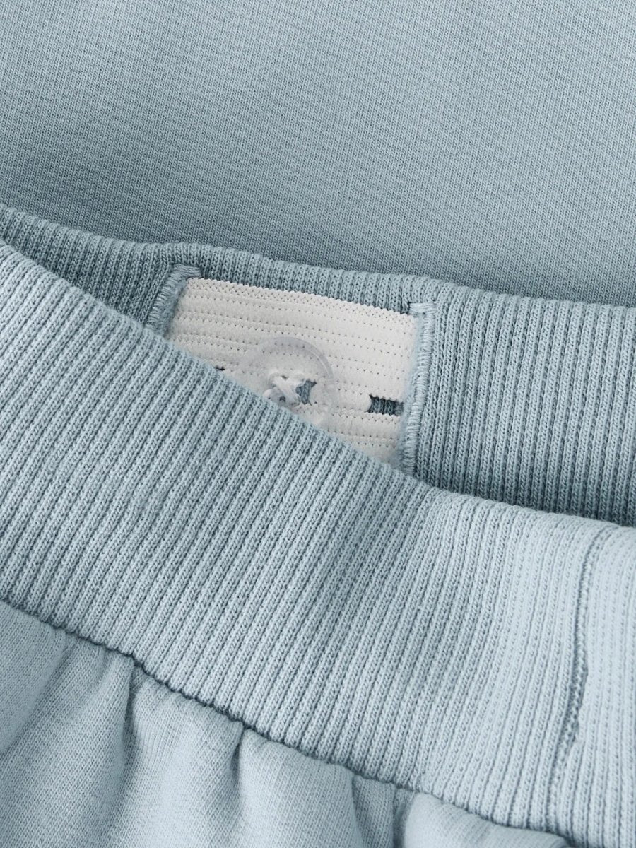 name it mini HALVOR TRAKTOR SWEAT PANT - Blue Fog | Torgunns Barneklær AS