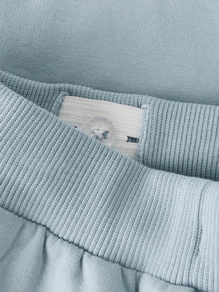 name it mini HALVOR TRAKTOR SWEAT PANT - Blue Fog | Torgunns Barneklær AS