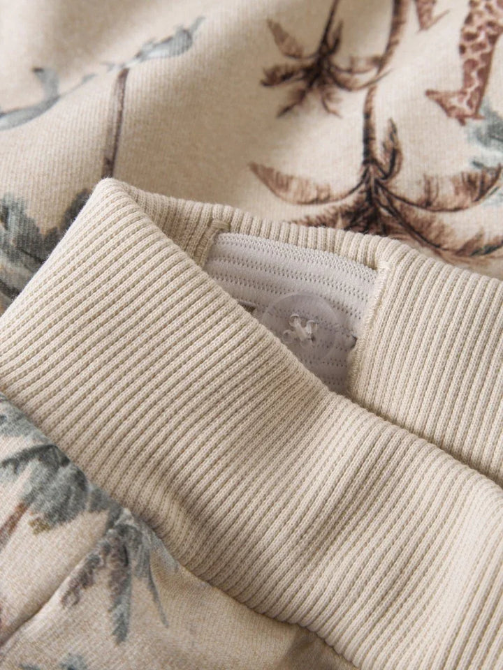name it mini HENRY SWEAT SHORTS - Peyote Melange | Torgunns Barneklær AS