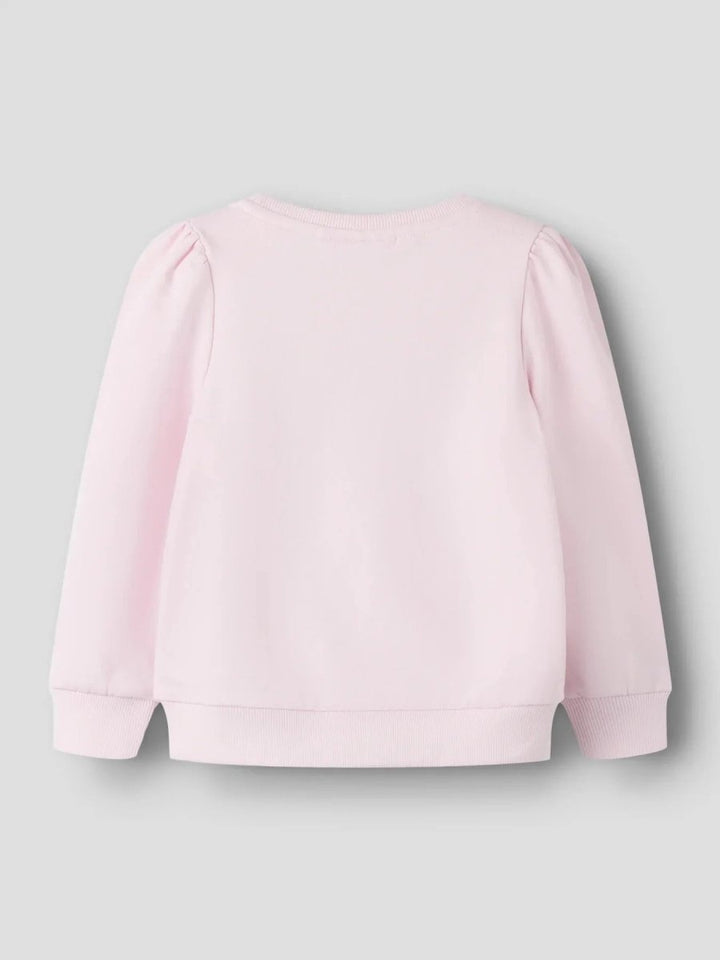 name it mini HIANA TRAKTOR LS SWEAT - Cradle Pink | Torgunns Barneklær AS