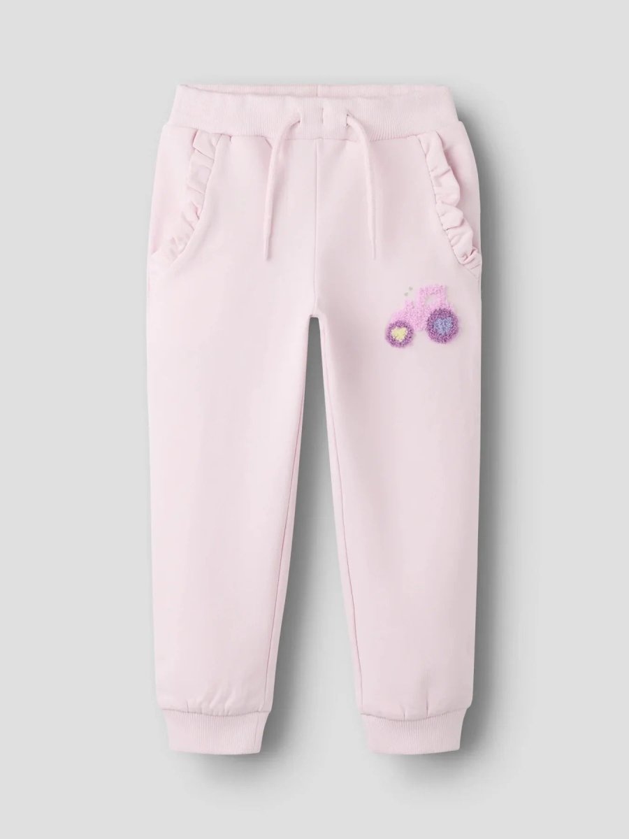 name it mini HIANA TRAKTOR SWEAT PANT - Cradle Pink | Torgunns Barneklær AS