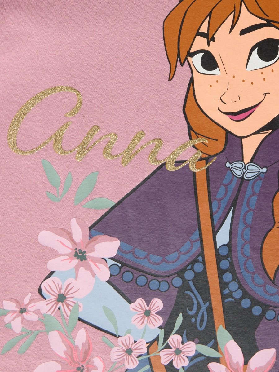 name it mini JALA FROZEN ANNA LS TOP - Lilas | Torgunns Barneklær AS