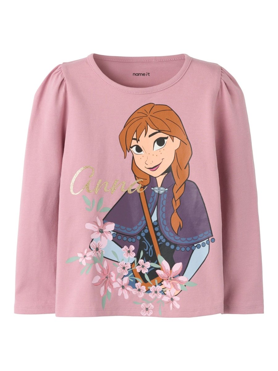 name it mini JALA FROZEN ANNA LS TOP - Lilas | Torgunns Barneklær AS