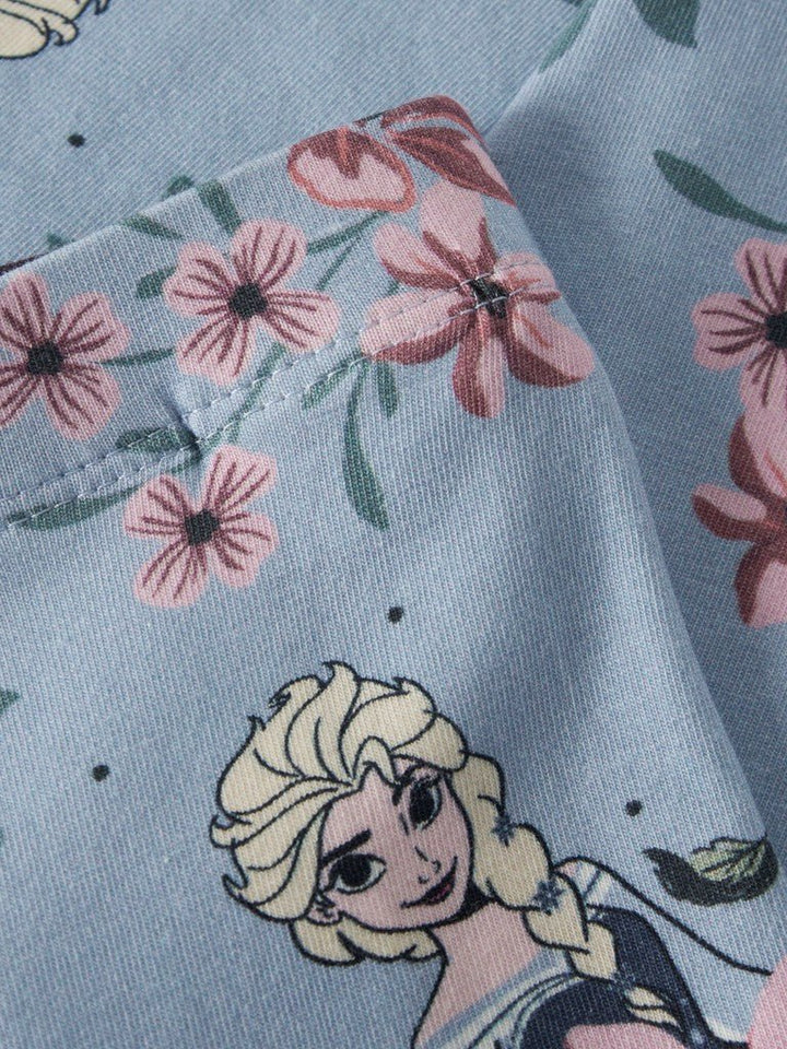 name it mini JALINDA FROZEN LEGGING - Subdued Blue | Torgunns Barneklær AS