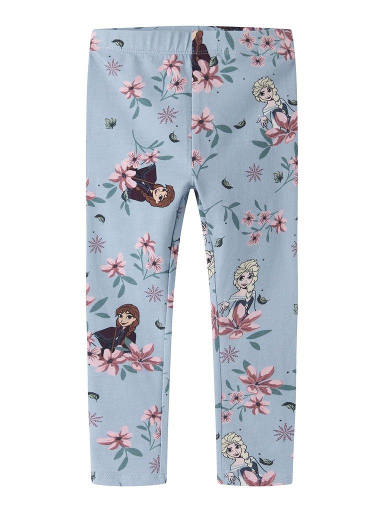 name it mini JALINDA FROZEN LEGGING - Subdued Blue | Torgunns Barneklær AS