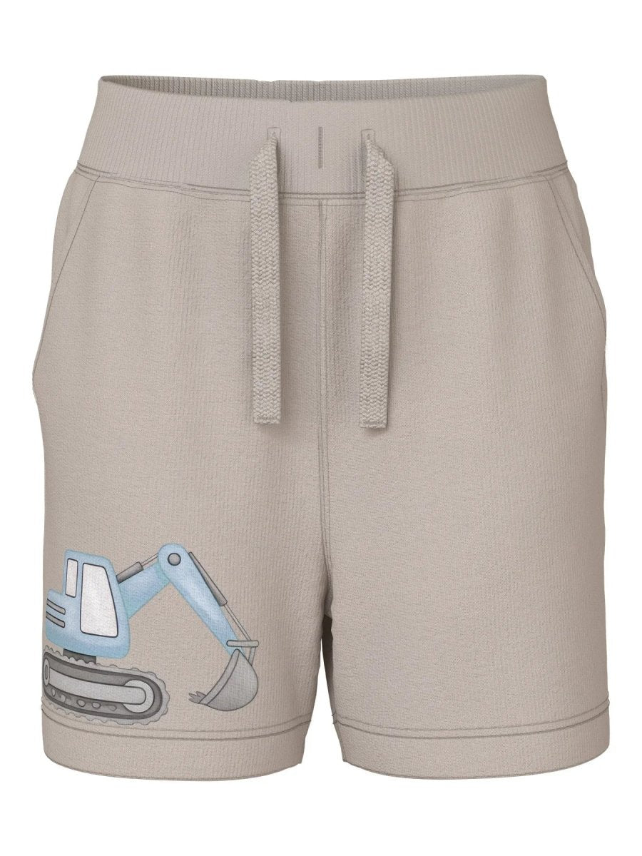 name it mini JASO SWEAT SHORTS - Chateau Gray | Torgunns Barneklær AS