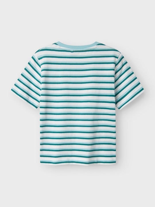 name it mini JELLAN SS NREG TOP PB - Aquatic | Torgunns Barneklær AS