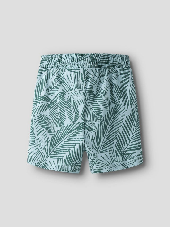 name it mini JIVAN NREG SHORTS PB - Deep Jungle | Torgunns Barneklær AS