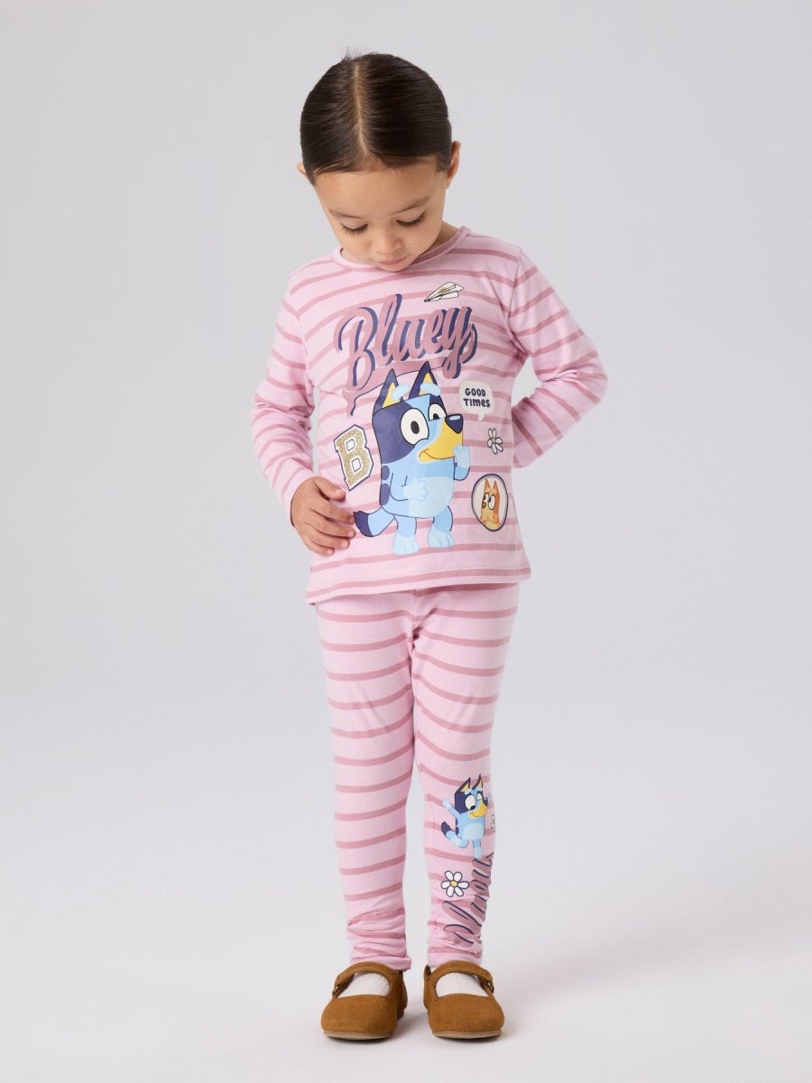 name it mini JODINA BLUEY LEGGING SKY - Pirouette | Torgunns Barneklær AS