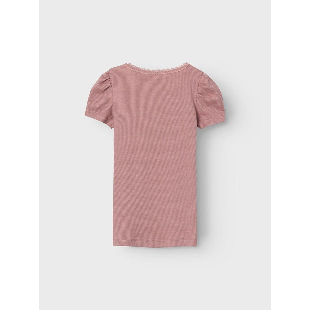 name it mini KAB SS TOP NOOS - Deauville Mauve | Torgunns Barneklær AS
