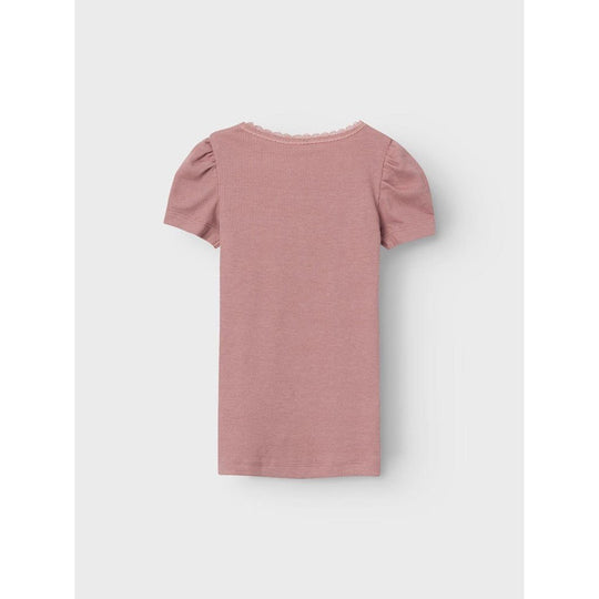 name it mini KAB SS TOP NOOS - Deauville Mauve | Torgunns Barneklær AS