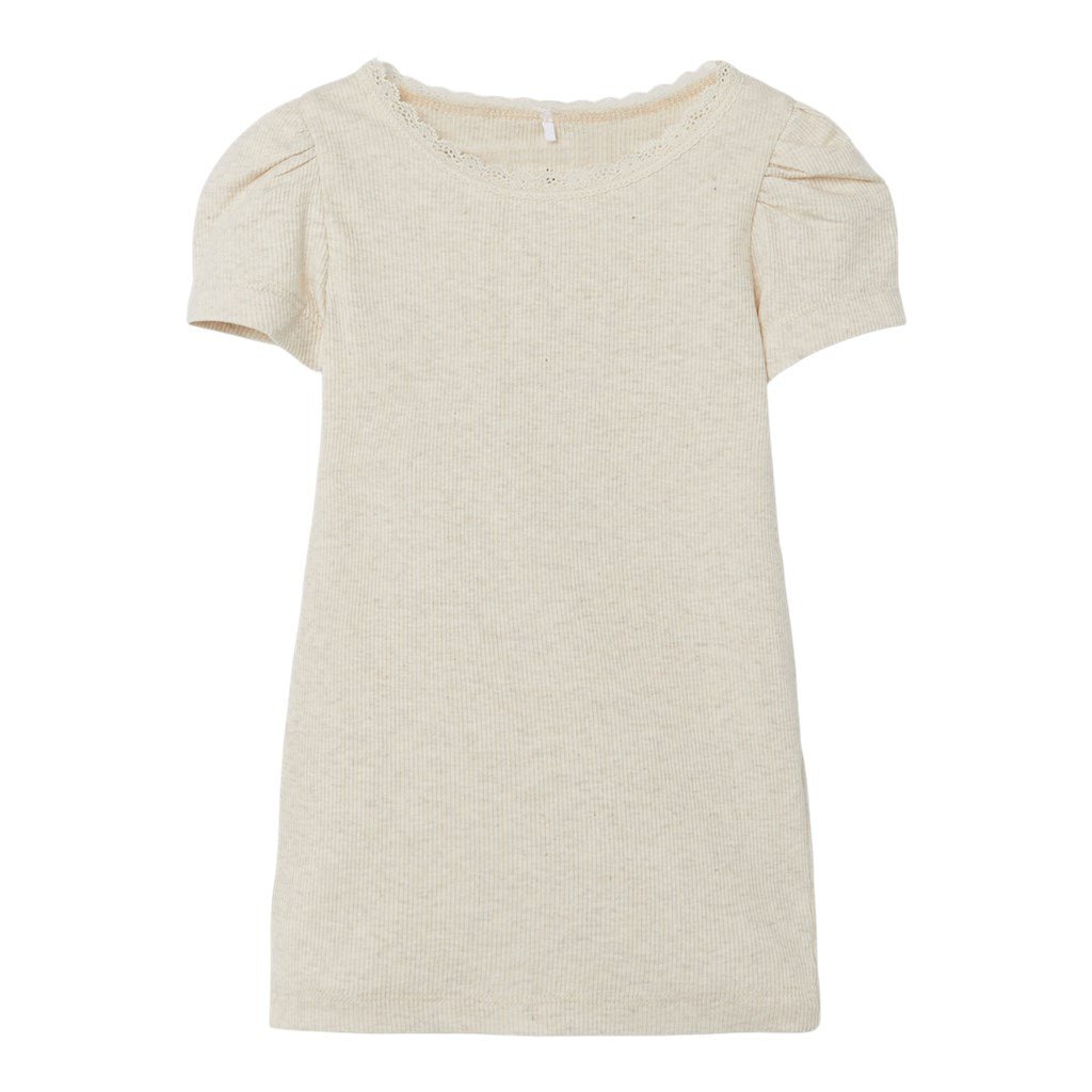 name it mini KAB SS TOP NOOS - Peyote Melange | Torgunns Barneklær AS