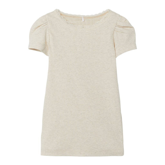 name it mini KAB SS TOP NOOS - Peyote Melange | Torgunns Barneklær AS