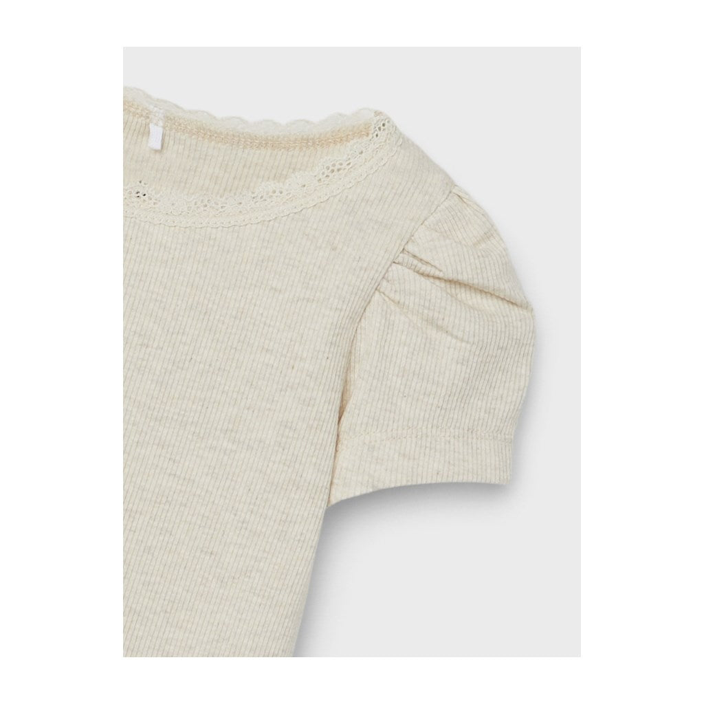 name it mini KAB SS TOP NOOS - Peyote Melange | Torgunns Barneklær AS