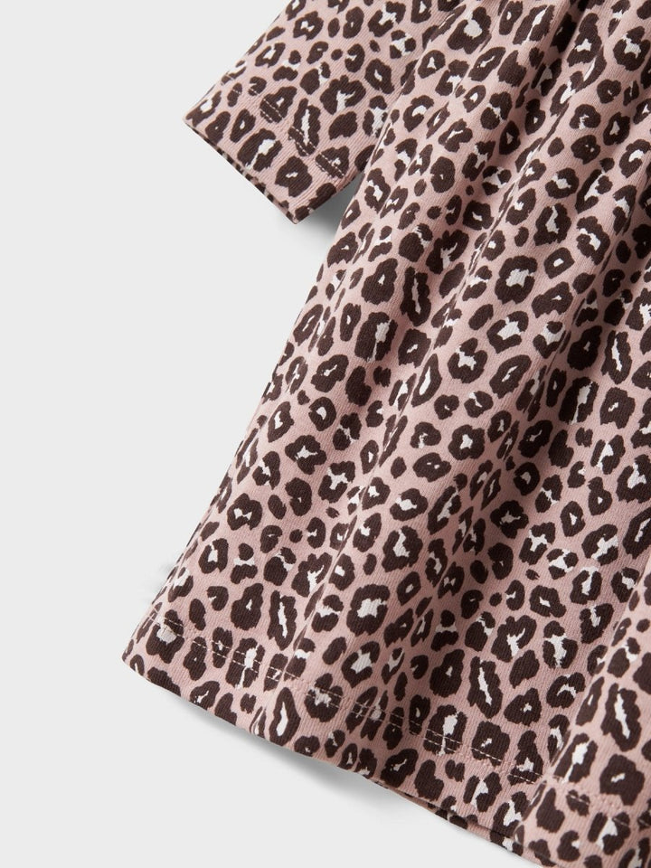 name it mini LEOANA LS DRESS - Burnished Lilac | Torgunns Barneklær AS