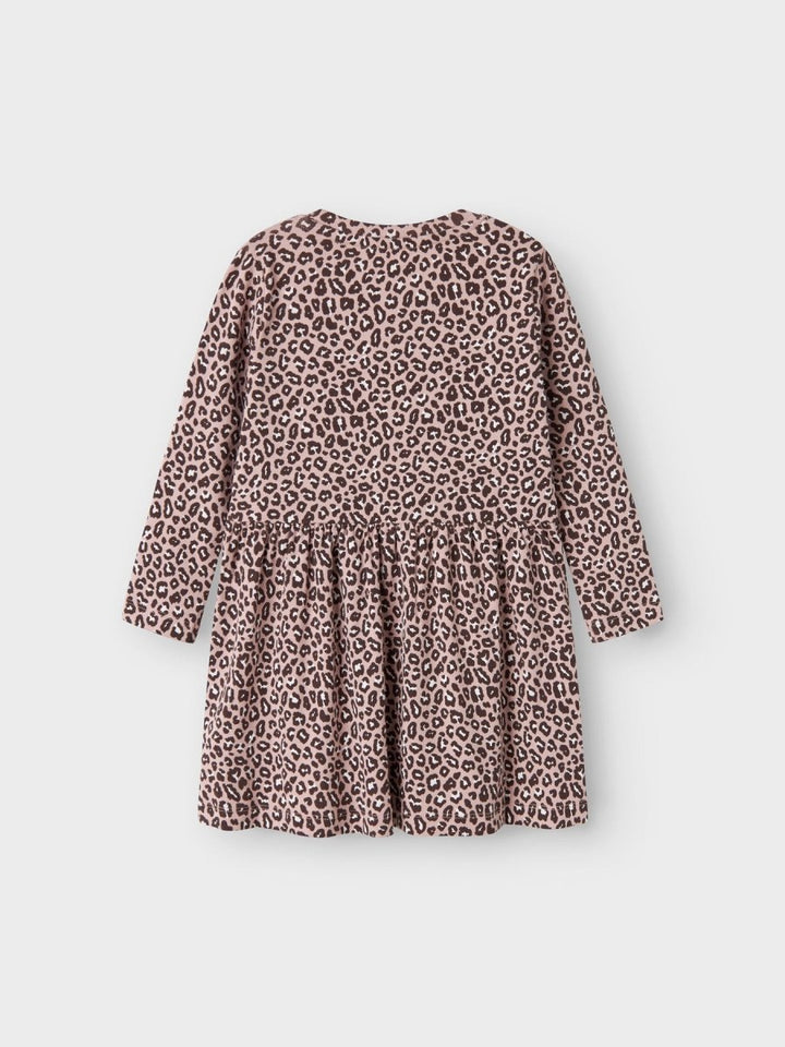 name it mini LEOANA LS DRESS - Burnished Lilac | Torgunns Barneklær AS