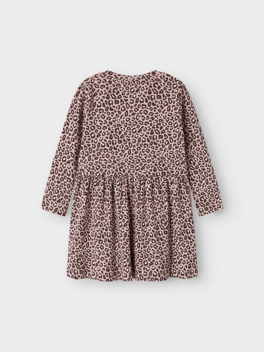 name it mini LEOANA M LS DRESS - Burnished Lilac | Torgunns Barneklær AS