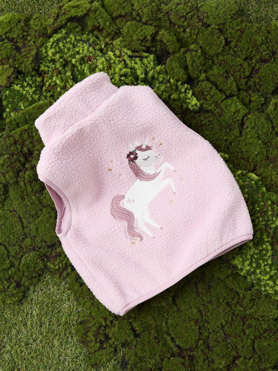 name it mini MALL SHERPA VEST - Keepsake Lilac | Torgunns Barneklær AS